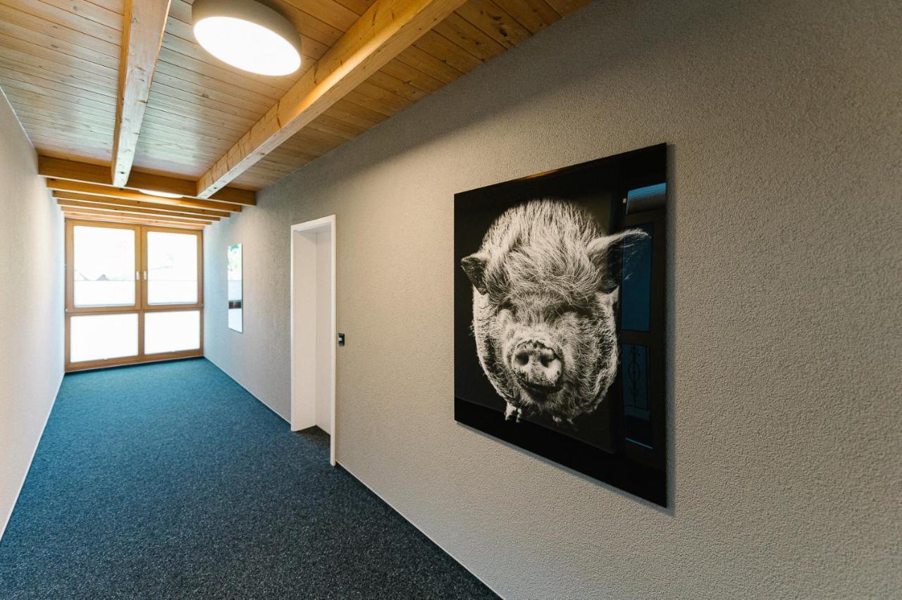 Moderne 2 Zi.-Fewo Blackforest Art Naehe Freiburg Simonswald Exteriör bild